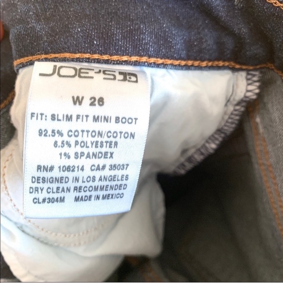 Joe’s slim fit mini boot cut jeans - Picture 4 of 4
